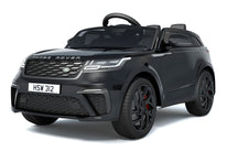 12V Licensed Black Range Rover Velar Ride On Car