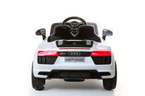 12V Licensed White Audi R8 Spyder Battery Ride On Car