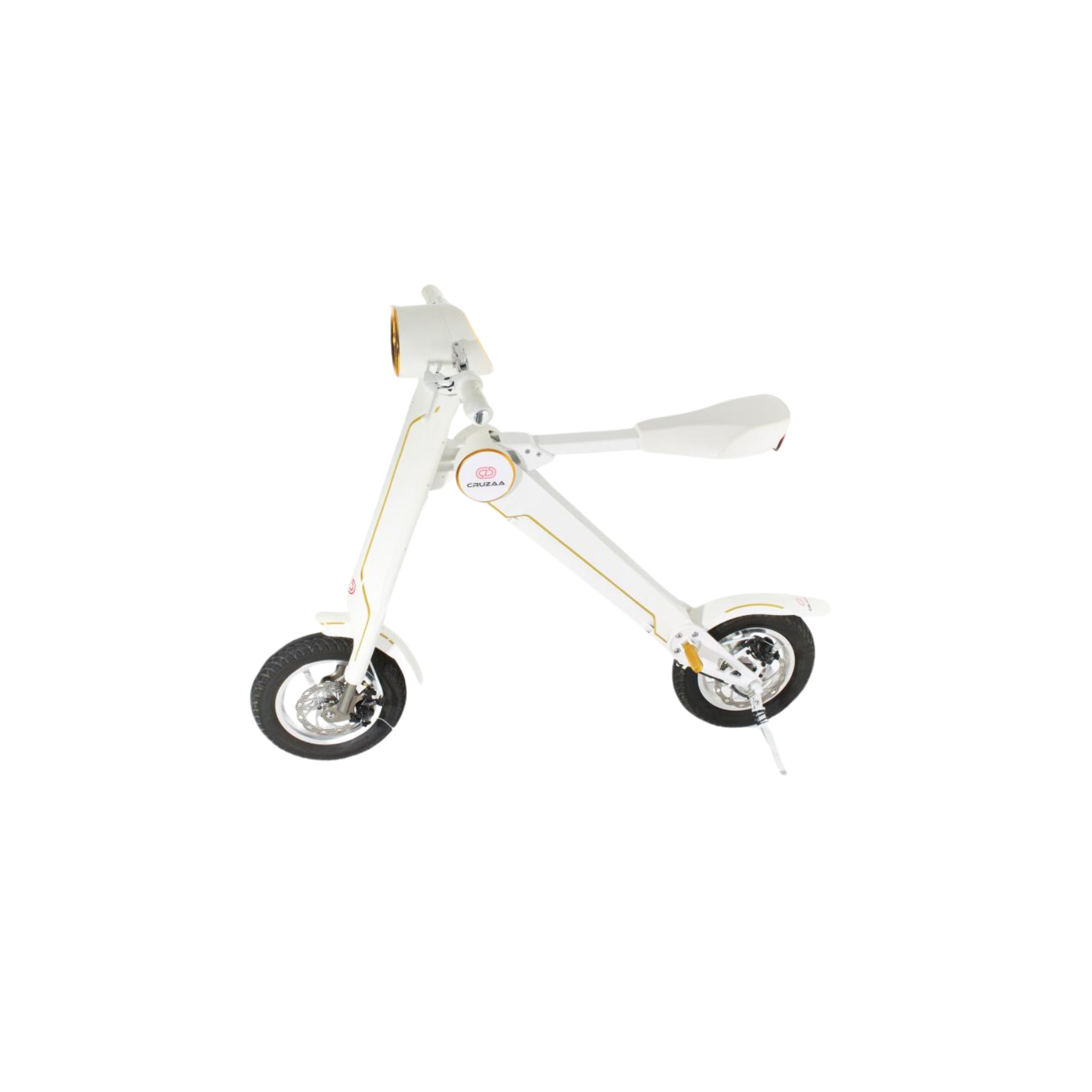 Cruzaa Electric Scooter – Racing White With 15.5 mph Top Seed