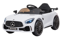 12V Licensed Mercedes GTR Ride On Car White