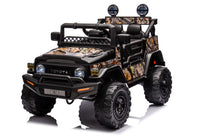 12V Licensed Black Toyota FJ Cruiser Ride On Car